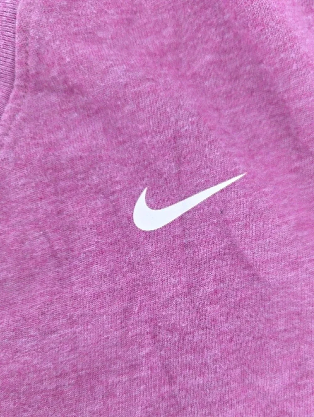 Nike Dri-FIT V-Neck Tee in Heather Purple